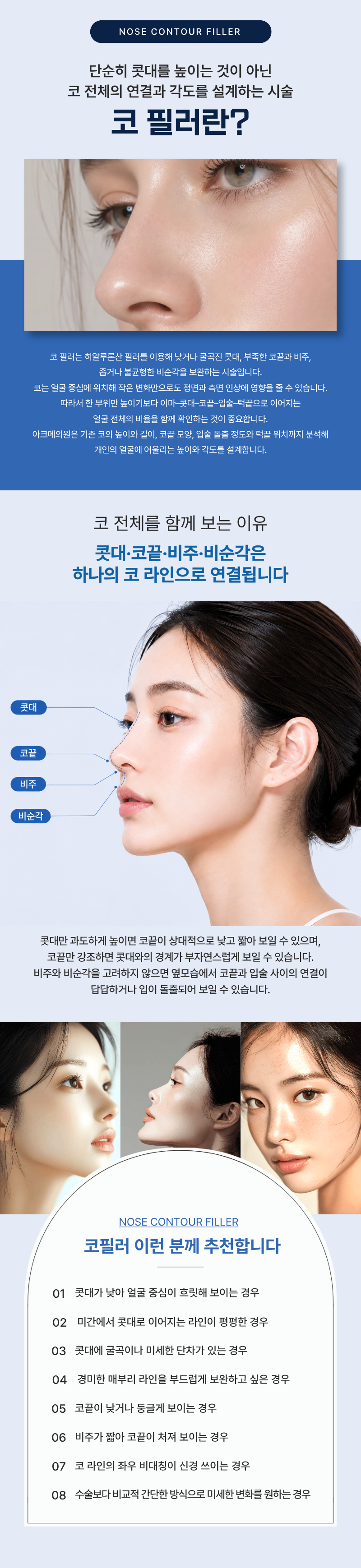 코 (콧대·코끝·비주·비순각) 필러 1