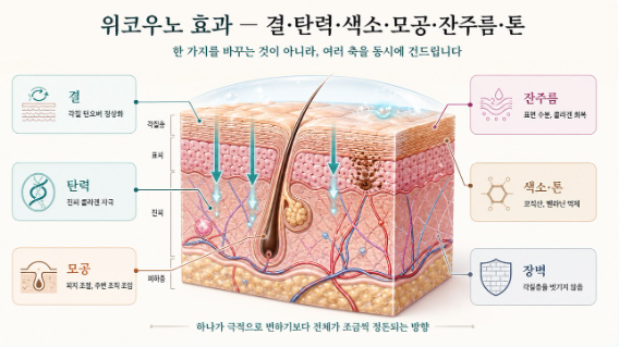 29편-바르는 스킨부스터 위코우노, 안 아프고 다운타임이 없는 이유