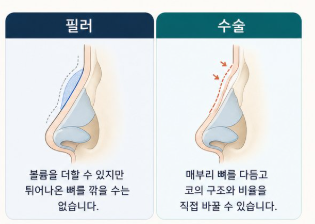 22편-코필러 vs 코성형, 뭐가 맞을까? '기대치'와 '위험' 총정리